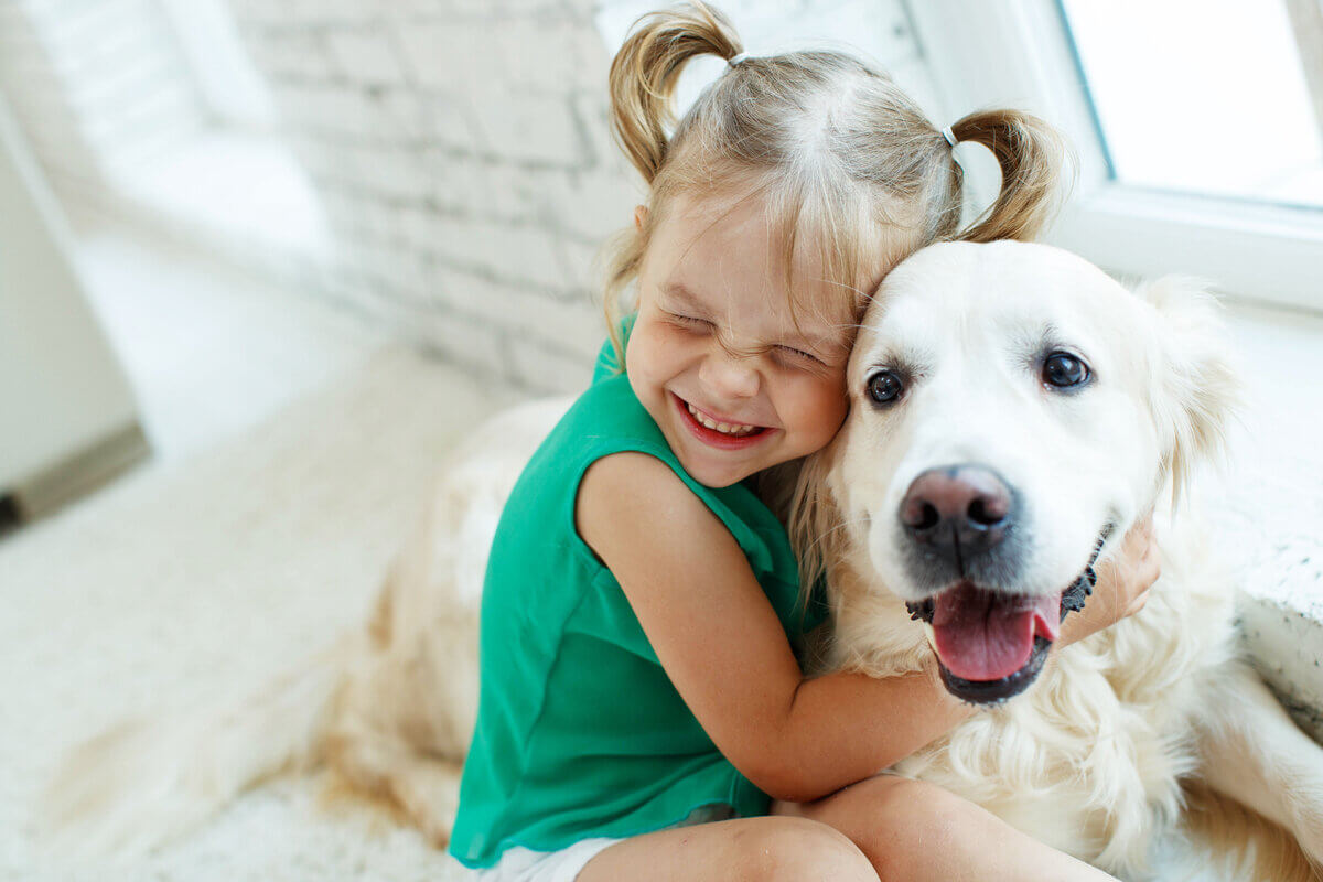 Pets estimulam o desenvolvimento de habilidades nas crianças 