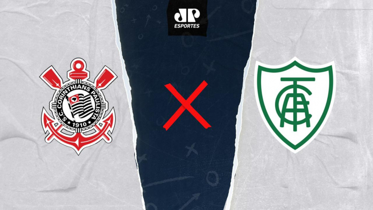 Qual canal vai passar o jogo do CORINTHIANS X AMÉRICA-MG hoje (15