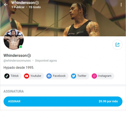 OnlyFans do Whindersson Nunes