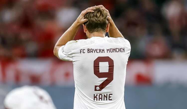 Harry Kane lamenta derrota do Bayern de Munique para o RB Leipzig