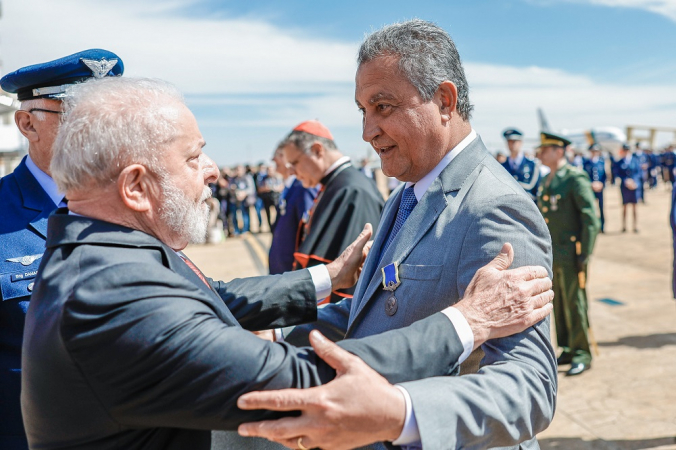 Presidente da República, Luiz Inácio Lula da Silva, durante entrega da Medalha do Mérito Santos Dumont ao Ministro de Estado da Casa Civil da Presidência da República