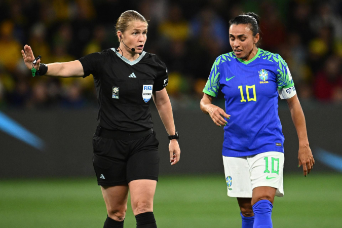 Marta fez sua última Copa do Mundo na Austrália e Nova Zelândia
