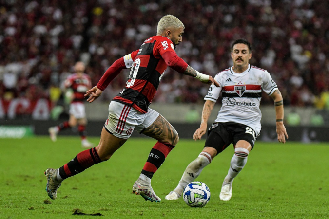 Flamengo e São Paulo se enfrentaram pela 19ª rodada do Brasileirão