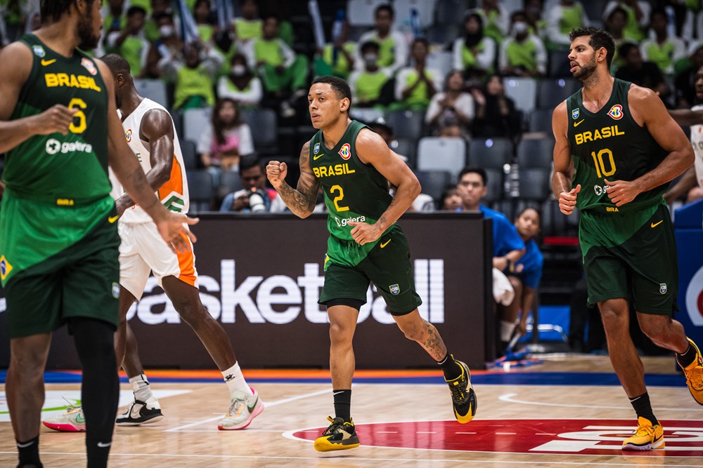 Seleção masculina de basquete vence Costa do Marfim de garante vaga na  próxima fase do Mundial - Jogada - Diário do Nordeste