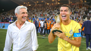 Luís Castro e Cristiano Ronaldo