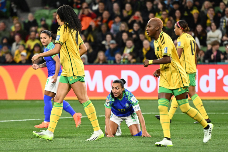 Marta não conseguiu fazer um gol nesta Copa do Mundo Feminina