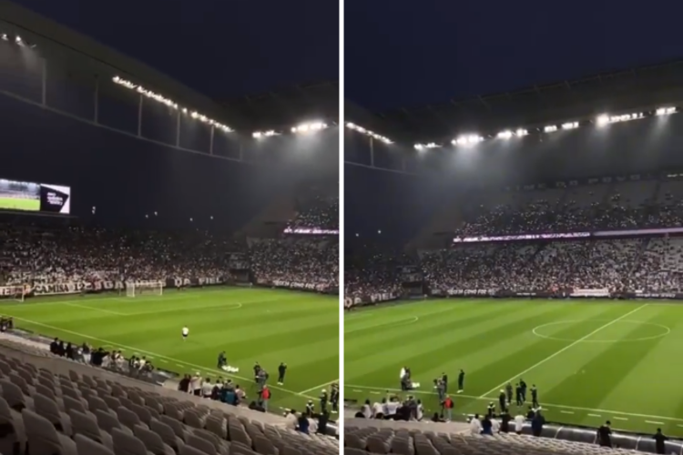 Torcida do Corinthians entoa cânticos homofóbicos em treino aberto antes de jogo contra o São Paulo