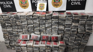 Droga que seria distribuída na Cracolândia apreendida pela Polícia Civil