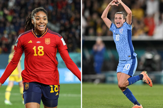 Copa do Mundo Feminina terá final inédita entre Espanha e, espanha vs  inglaterra 