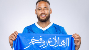 Neymar assinou com o Al-Hilal até a metade de 2025