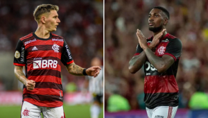Varela e Gerson trocaram socos durante treino do Flamengo