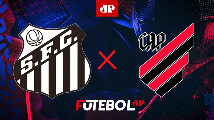 Santos x Athletico-PR: assista à transmissão da Jovem Pan ao vivo   