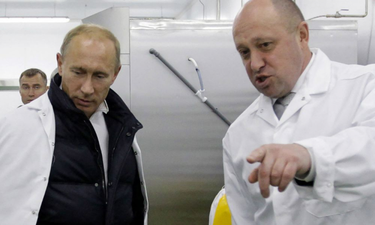 Yevgeny Prigozhin e Putin