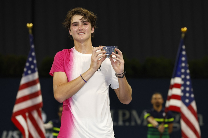 João Fonseca ganhou o US Open Juvenil