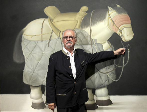 Fernando Botero, o famoso pintor e escultor colombiano, faleceu em