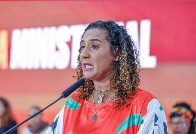 Ministra Anielle Franco viaja em jatinho da FAB para estar na final da Copa  do Brasil no domingo