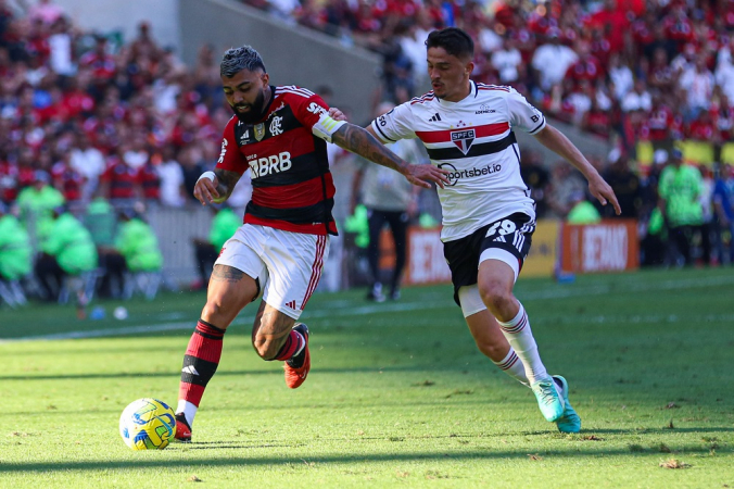 São Paulo vence Flamengo no primeiro jogo da final da Copa do Brasil