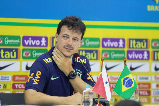 Fernando Diniz é o atual técnico da seleção brasileira