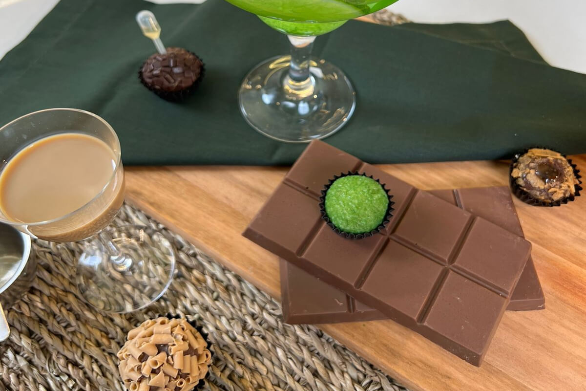 Brigadeiro de caipirinha