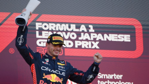 Verstappen fatura pole position para o GP do Japão de F1