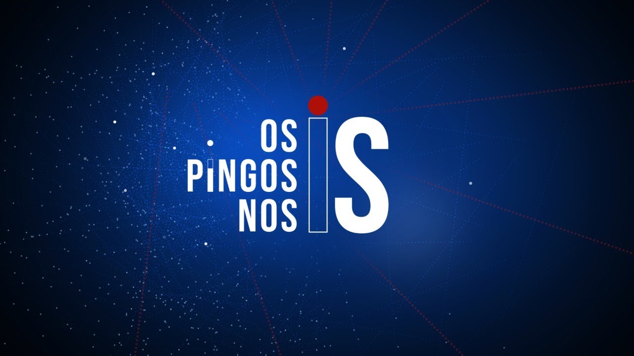 Arte do programa Os Pingos nos Is