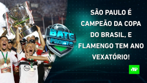 São Paulo é CAMPEÃO da Copa do Brasil, Flamengo AMARGA OUTRO VICE; Sampaoli CAI HOJE? | BATE PRONTO