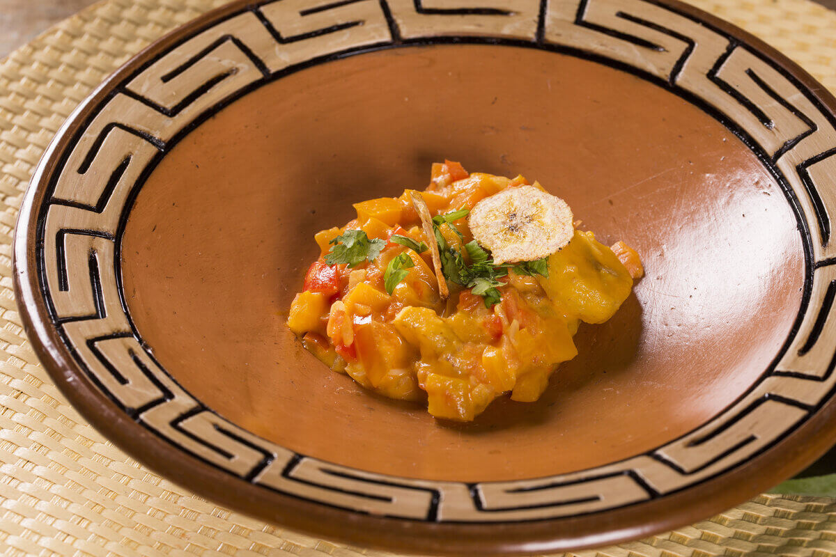 Moqueca de banana-da-terra 