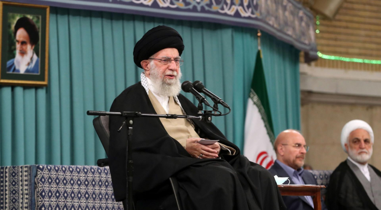 Ali Khamenei é o líder supremo do Irã