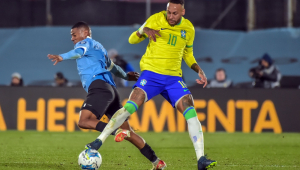 Neymar se lesionou na derrota do Brasil para o Uruguai