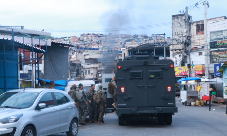 Operação da polícia do RJ no Complexo da Maré
