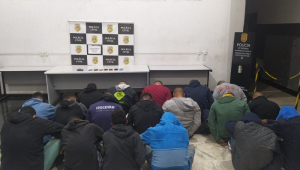 19 homens suspeitos de tentativa de roubo foram detidos pela Polícia Civil