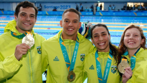 Natação brasileira se destaca nos primeiros dias de jogos