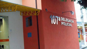 Fachada da 107ª Delegacia de Polícia de Paraíba do Sul