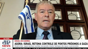 embaixador-de-israel-no-brasil-guerra-contra-hamas-faixa-de-gaza-reproducao-jornal-da-manha-jovem-pan-news