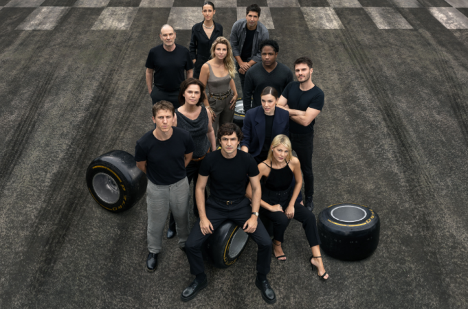 elenco de Senna no asfalto