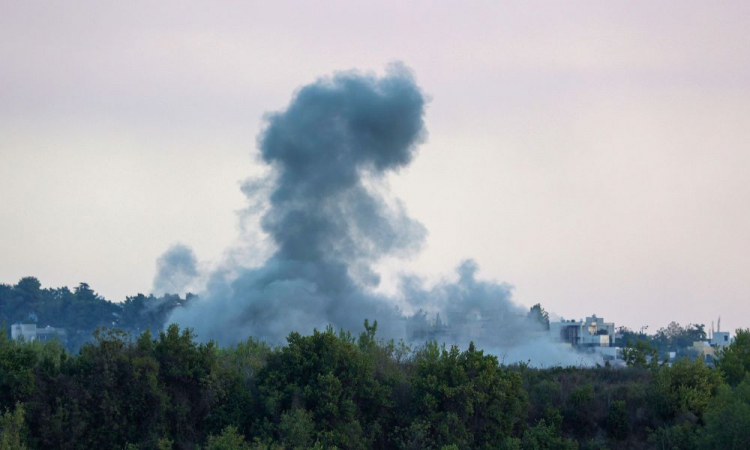 fumaca-bombardeio-israel-fonteira-libano-CHRISTINA ASSI-AFP