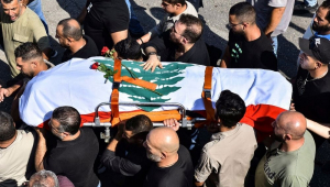 funeral-jornalista-morta-da-reuters-FADEL ITANI-AFP
