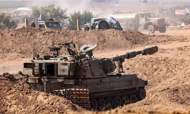 israel realizando operação terrestre em gaza (1)