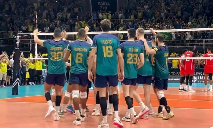 No tie-break, Brasil bate Itália e confirma vaga em Paris