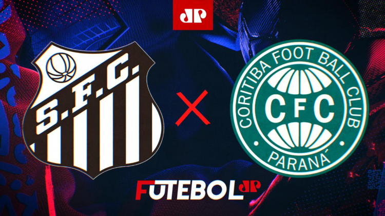 Santos x Coritiba: assista à transmissão da Jovem Pan ao vivo   