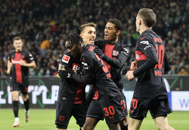 Bayer Leverkusen é o líder do Campeonato Alemão