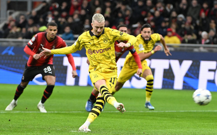 Reus marcou na vitória do Borussia Dortmund sobre o Milan