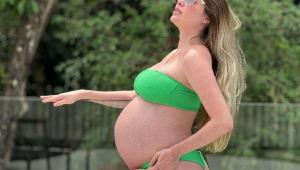 Bárbara Evans anuncia nascimento de filhos gêmeos: ‘Meus meninos chegaram’