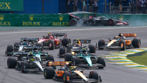Acidente na largada do GP do Brasil de Fórmula 1