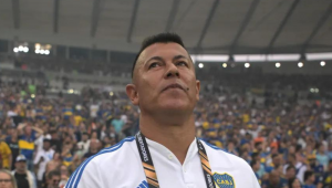 Jorge Almirón comandou o Boca Juniors na final da Libertadores, contra o Fluminense, no Maracanã