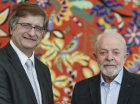 Paulo Gonet ao lado do presidente Lula