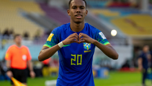Estevão marcou duas vezes na vitória do Brasil sobre o Equador