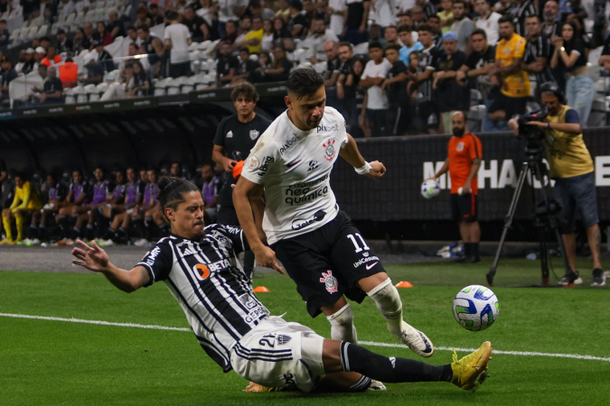 Corinthians e Atlético-MG empataram na Neo Química Arena