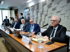 Paulo Pichetti fala durante sabatina de diretores do Banco Central na CAE