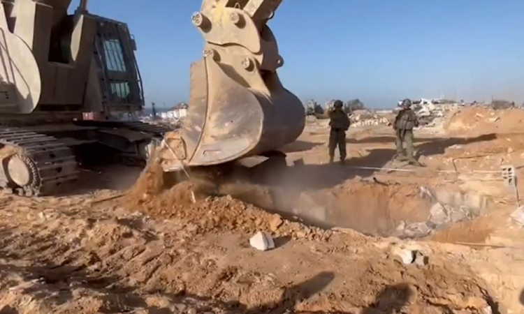 israel destruindo infraestrutura do hamas